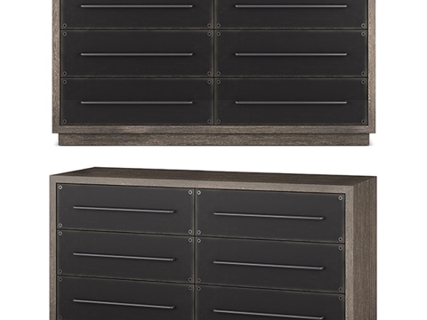  Colbin 宽体梳妆台 rh3d模型 