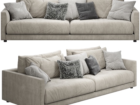  Poliform Bristol沙发3d模型 