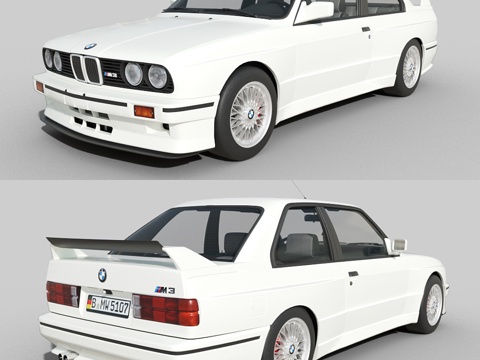  宝马M3 E303d模型 