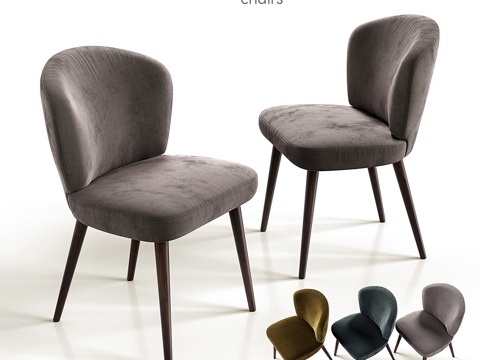  Minotti Aston 2系列座椅3d模型 