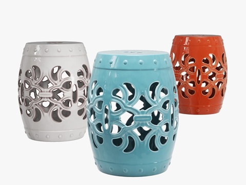  Mercury row donofrio花园凳3d模型 