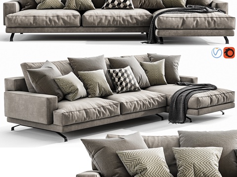  Lemamobili Mustique 躺椅3d模型 