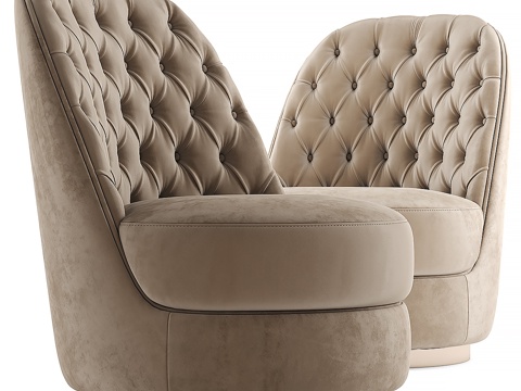  歌剧莱拉扶手椅3d模型 