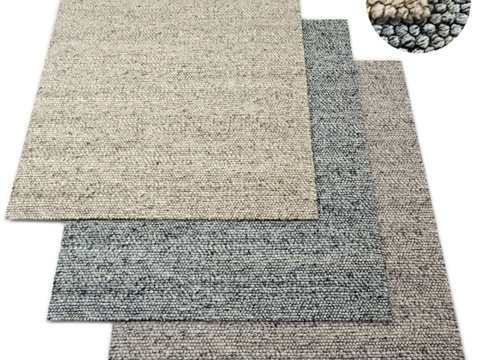  Nico手工编织羊毛地毯 RH系列3d模型 