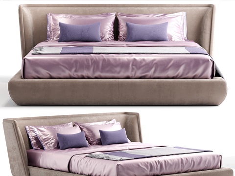  贝德·巴克斯特大都会素面款3d模型 