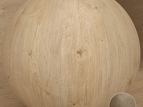  木质橡木材质（无缝）- 套装733d模型 