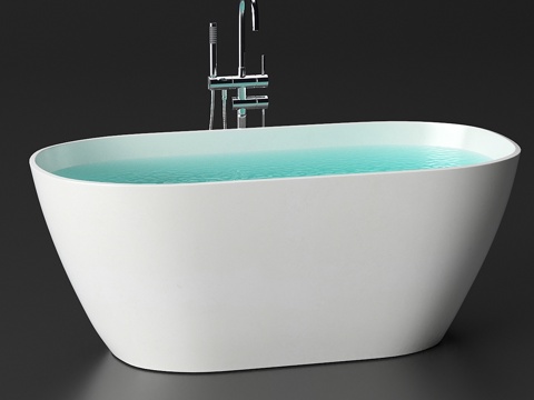  Holbi Venus固体表面石材浴缸 + Gerhans3d模型 