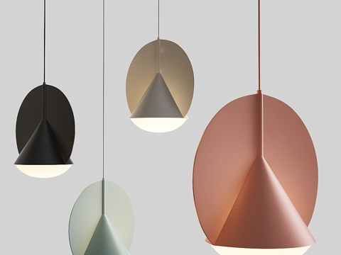  Scandlight Oanez 吊灯（低多边形）3d模型 