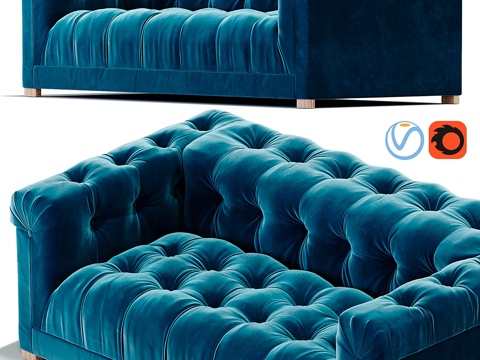  Kettleby沙发3d模型 