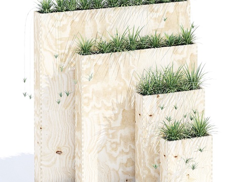  单层胶合板3d模型 