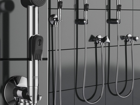  GROHE Trigger Spray卫生淋浴3d模型 