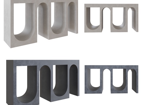  kellywearstler 罗克斯伯里边柜3d模型 