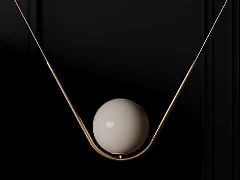  LAROSE GUYON - perle-1-吊灯3d模型 