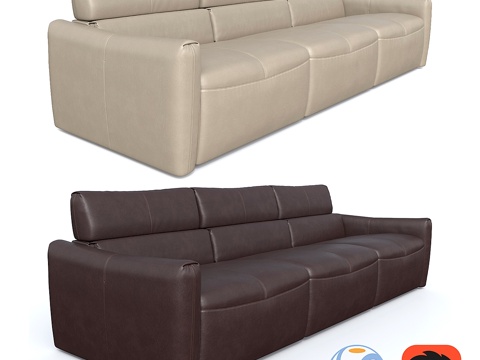  纳图兹银河沙发3d模型 