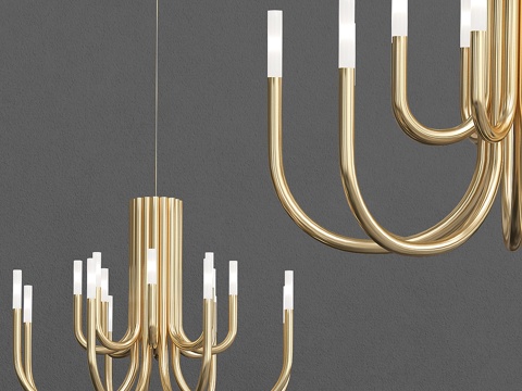  ALMA LIGHT棕榈灯3d模型 