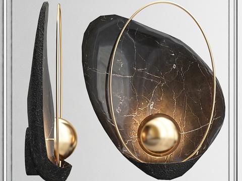  Bra黑大理石Rakushki3d模型 