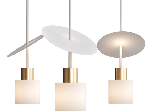  Jacksons三盏吊灯3d模型 