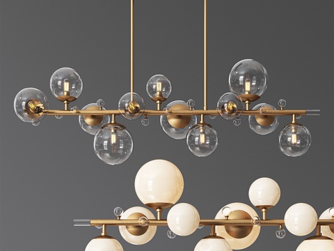  Troon吊灯 - Arteriors3d模型 