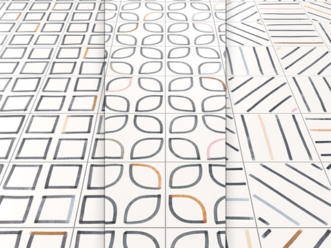  Vives毛利瓷砖3d模型 