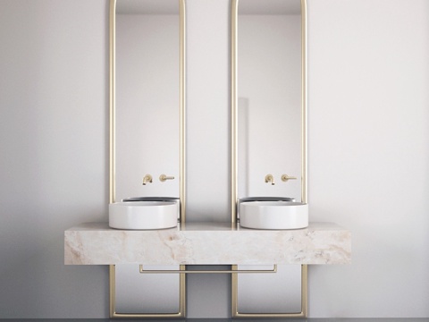  浴室家具 I 浴室家具_263d模型 