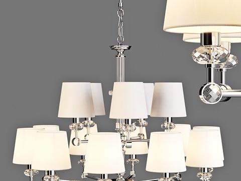  Maytoni 吊灯 - 河畔系列 (MOD018PL-153d模型 