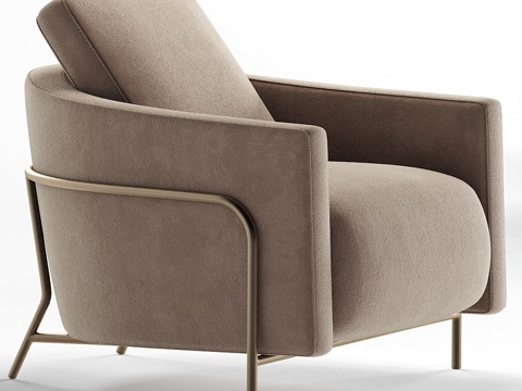  Formitalia GIULIA扶手椅3d模型 