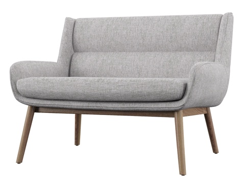 迪萨尔沃双人沙发3d模型