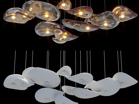  Vargov枝形吊灯3d模型 