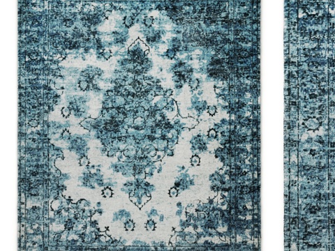  Amora手工编织羊毛地毯 RH3d模型 