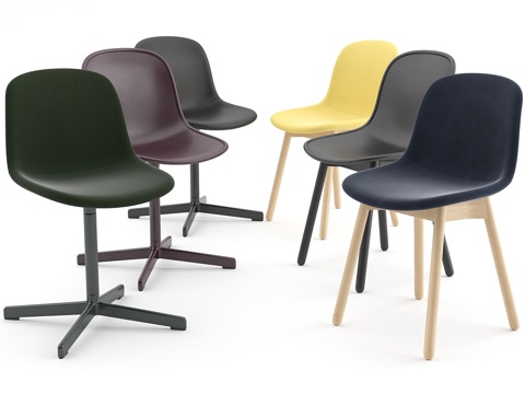  HAY品牌NEU系列餐椅3d模型 