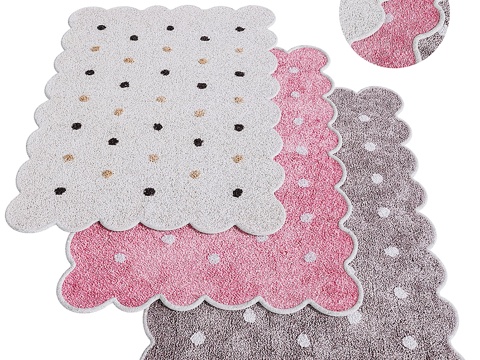  伯尼地毯套装3d模型 