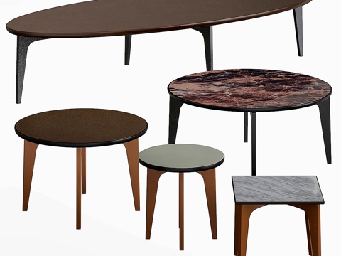  乔尔杰蒂小桌系列3d模型 