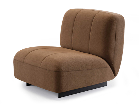  现代简约单人沙发  单人沙发 简约沙发 休闲沙发 客厅沙发3d模型 