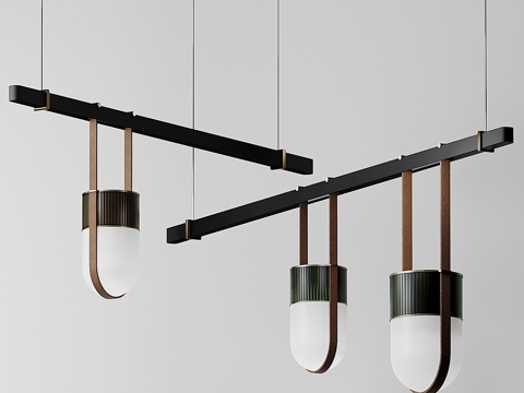  Xi 吊灯 Poltrona Frau3d模型 