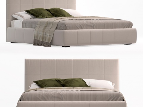  卡萨德苏斯海伦床3d模型 