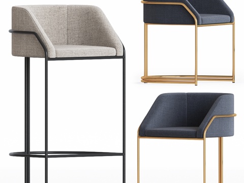  似曾相识 Giopagani 椅子套装3d模型 