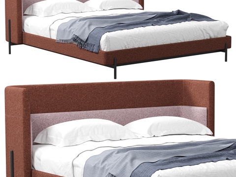  Busnelli Yume床3d模型 