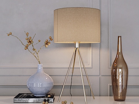  装饰套装3d模型 