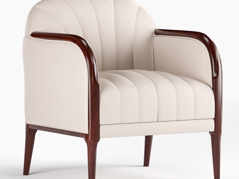  帕里吉休闲椅3d模型 