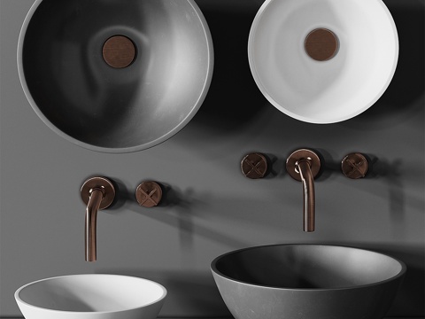  水槽 Kast Rena 盆3d模型 