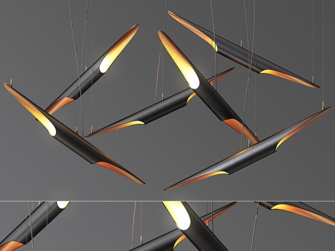  科尔特兰悬挂灯 Delightfull3d模型 