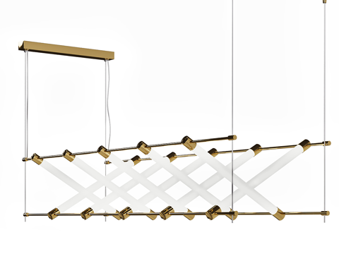  现代简约轻奢吊灯 吊灯 简约吊灯 餐厅吊灯 客厅吊灯 灯3d模型 