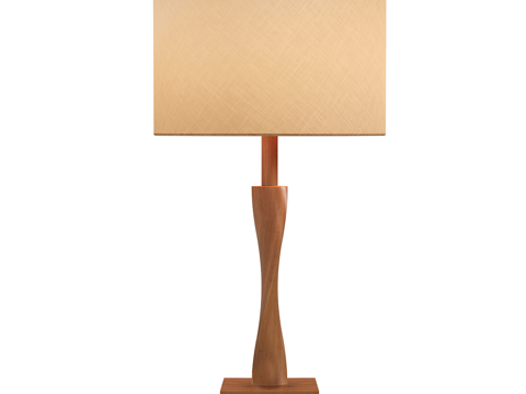  北欧简约台灯 台灯 简约台灯 书房台灯 灯3d模型 