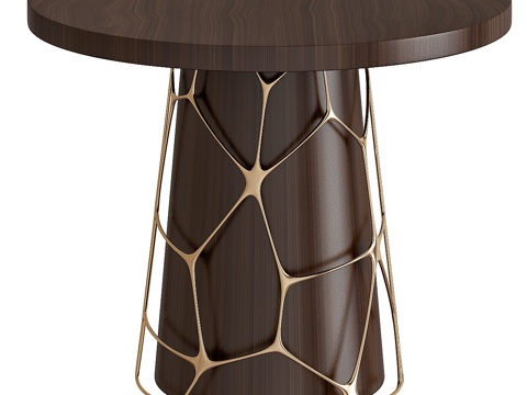  高迪边几3d模型 