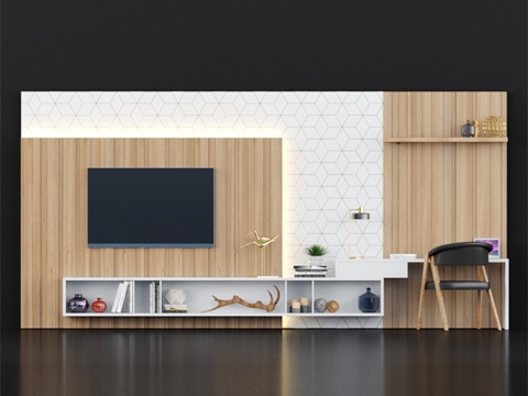  家具_组合_093d模型 