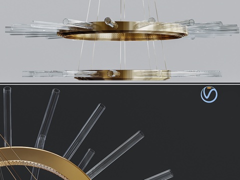  Majestic II 悬吊灯 Luxxu3d模型 