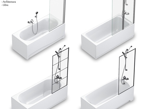  Villeroy &amp; Boch 58号矩形浴缸套装（Lo3d模型 