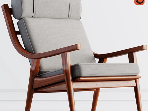  Getama扶手椅3d模型 