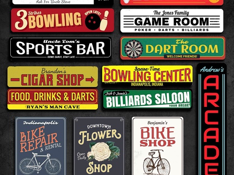  金属标牌 473d模型 