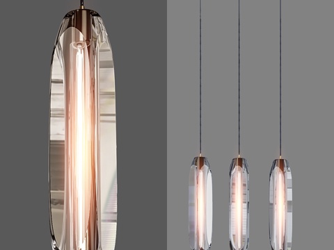  乔纳森·布朗宁 - 夏蒂埃吊灯3d模型 